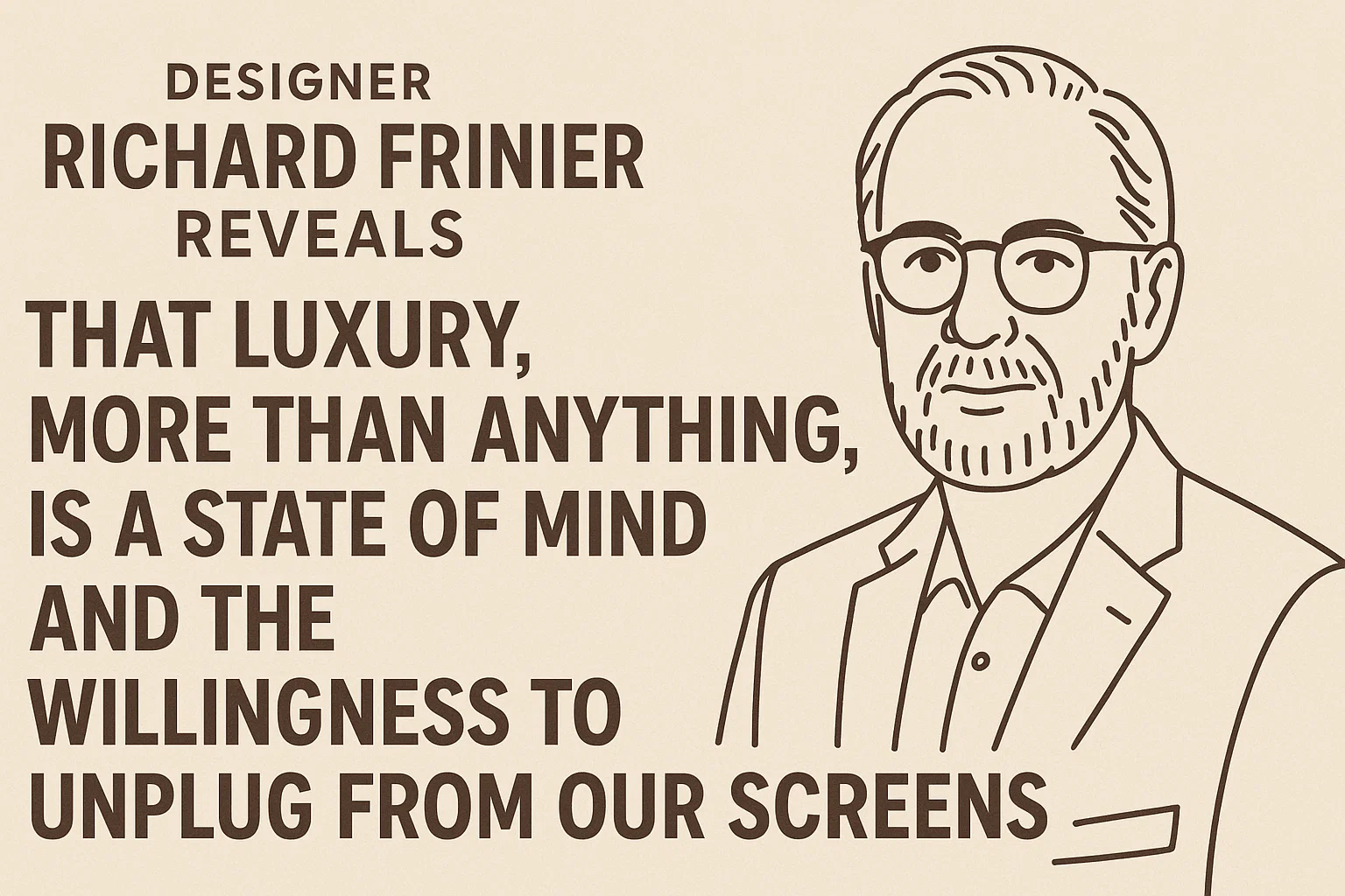 Luxury Unplugged Insight infographic