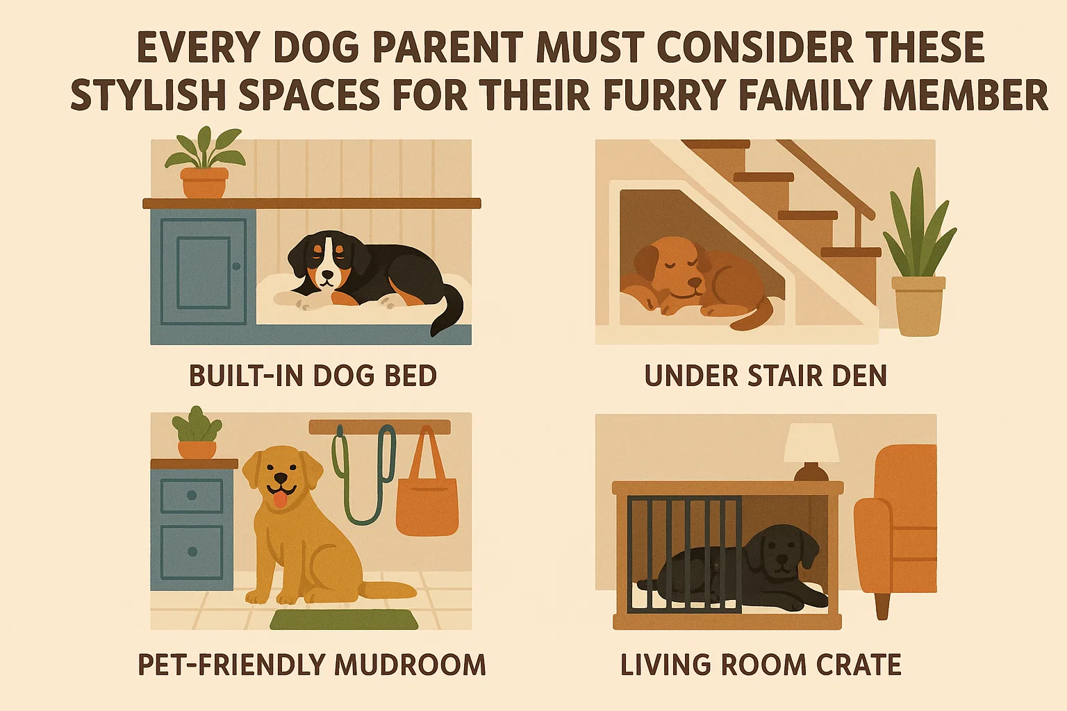 Dog-Friendly Home Design infographic