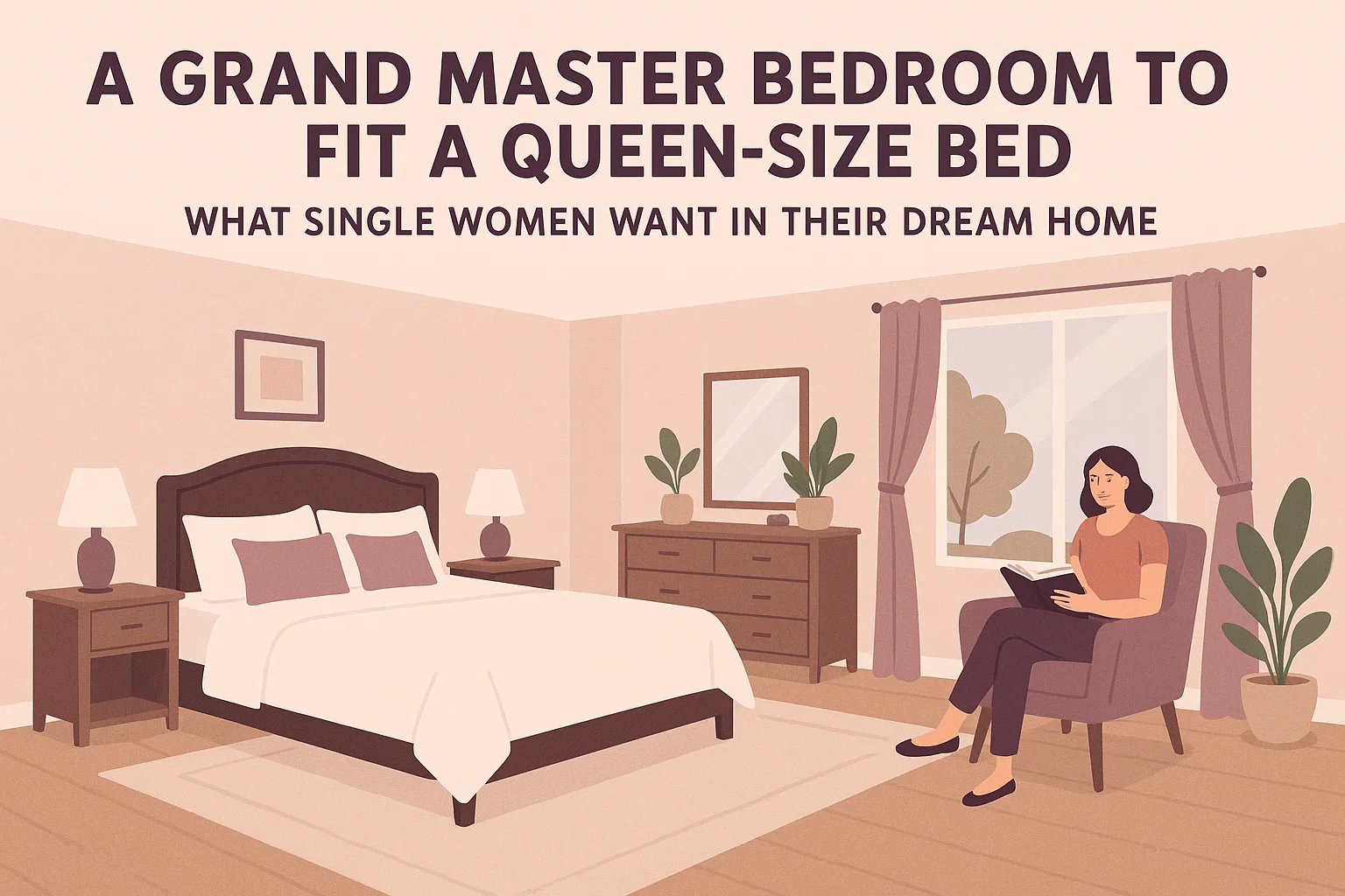 Ideal Master Bedroom Infographic infographic