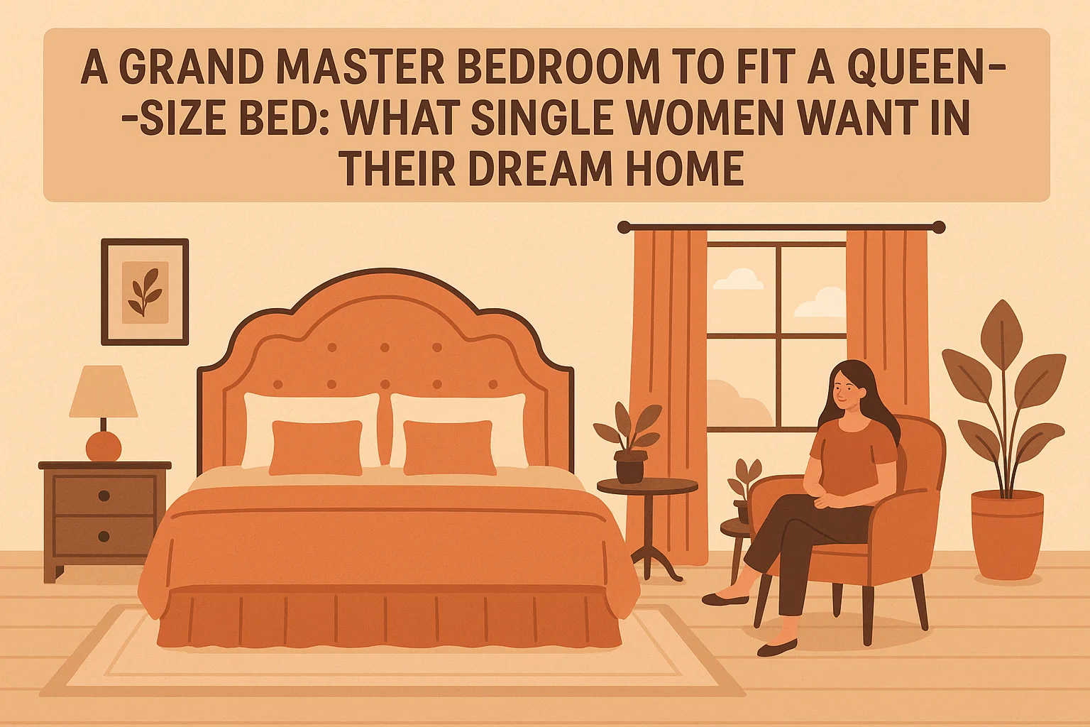 Ideal Master Bedroom Infographic infographic