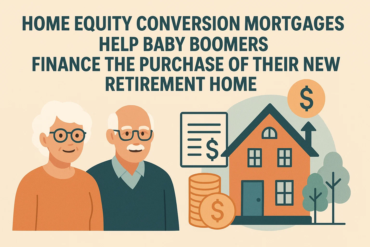 Retirement Home Financing infographic