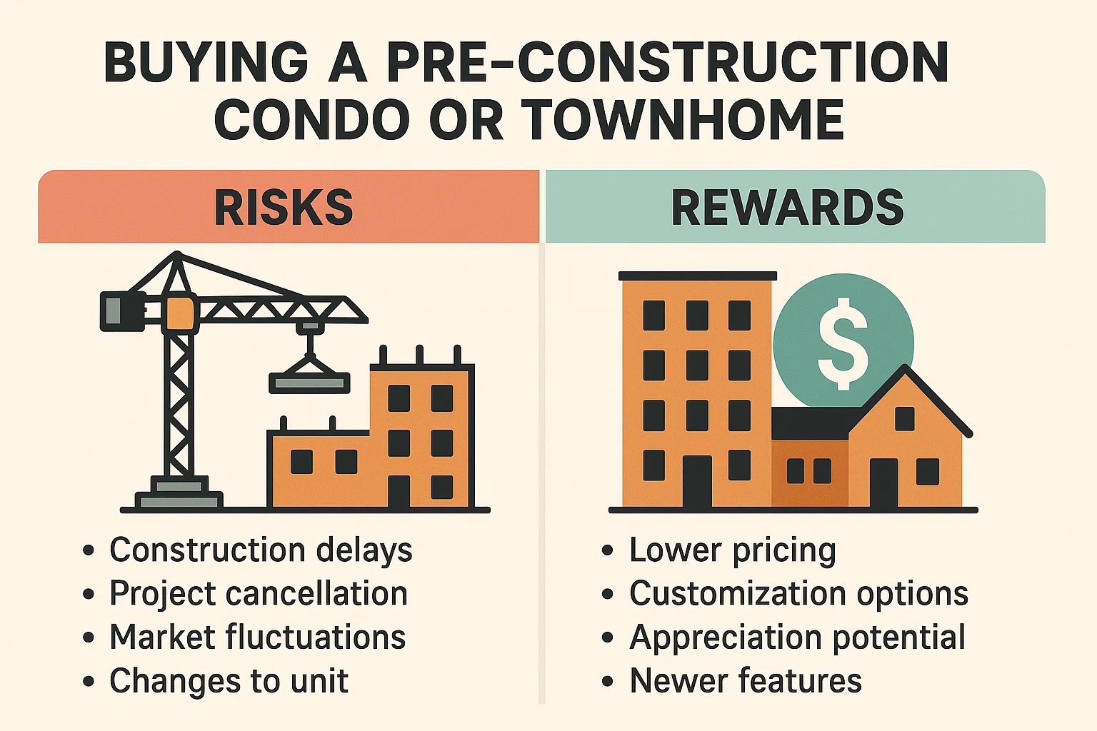 Pre-Construction Investment Insights infographic