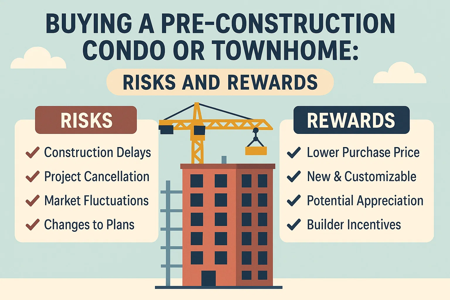 Pre-Construction Investment Insights infographic