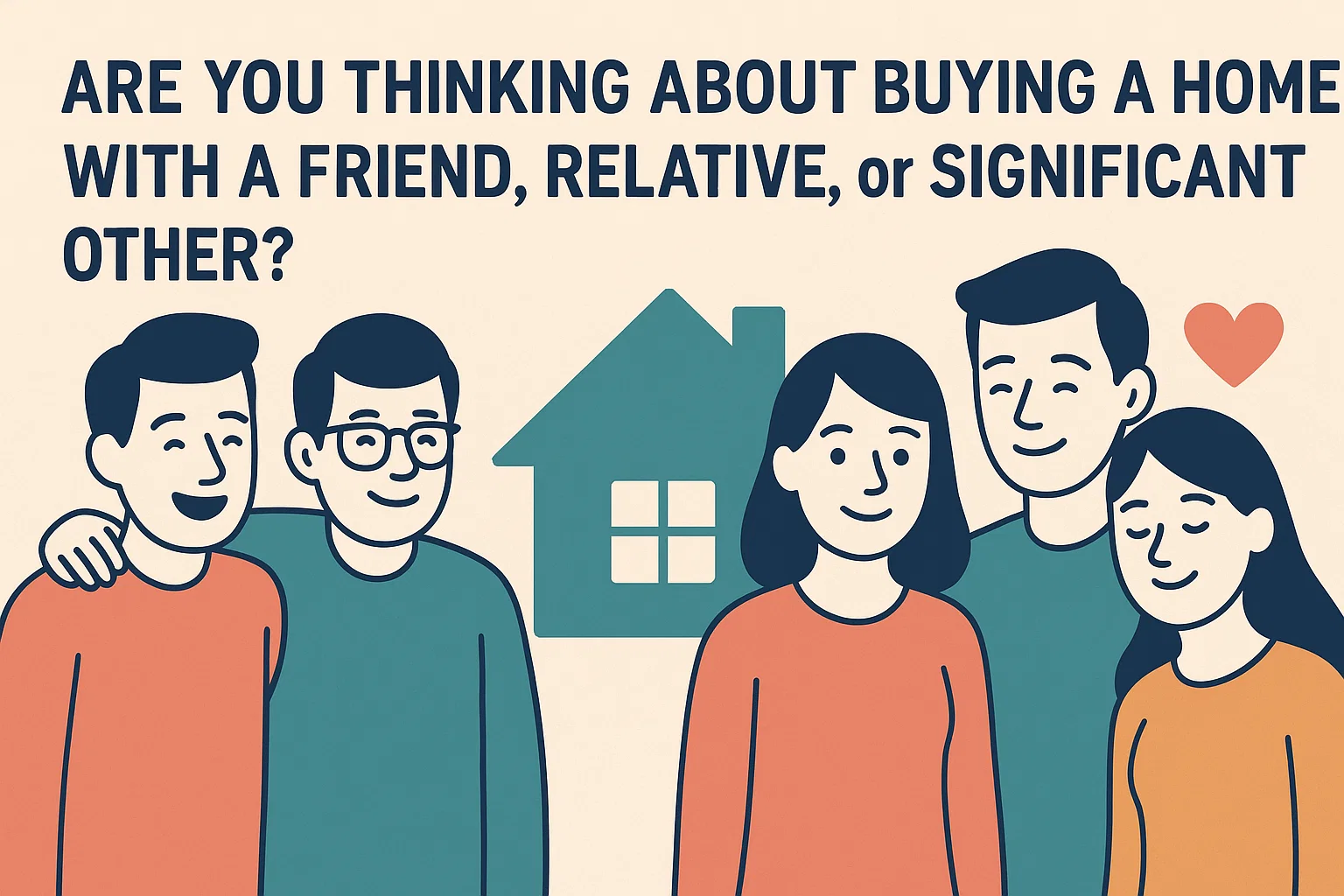 Buying a Home Together infographic