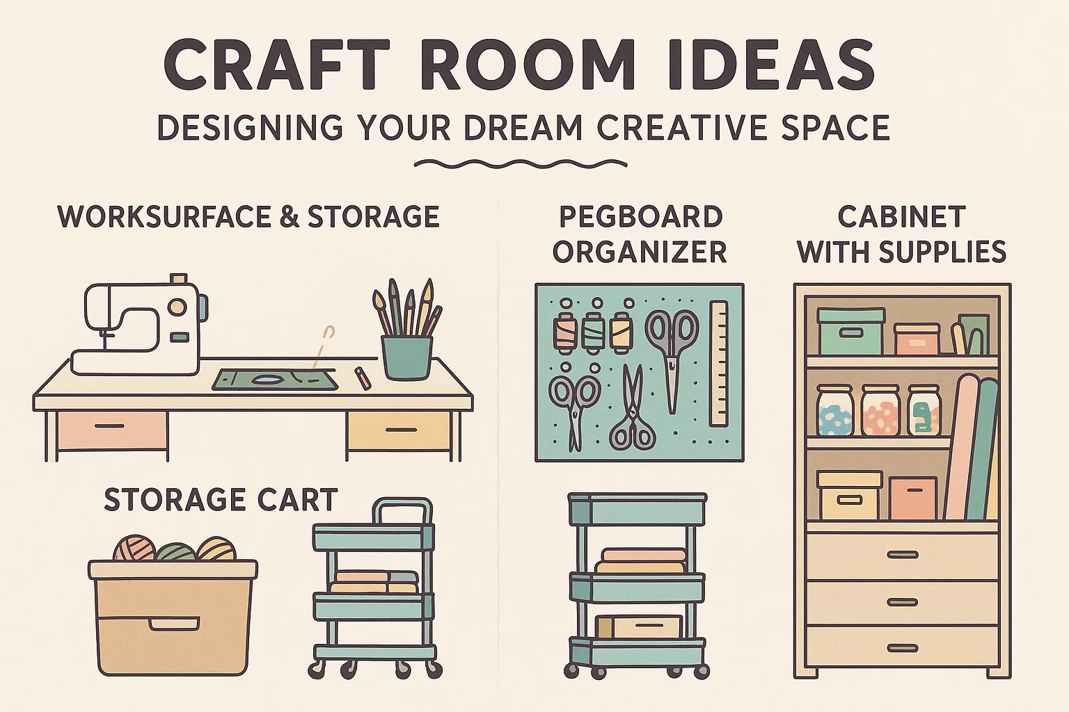 Creative Space Design infographic