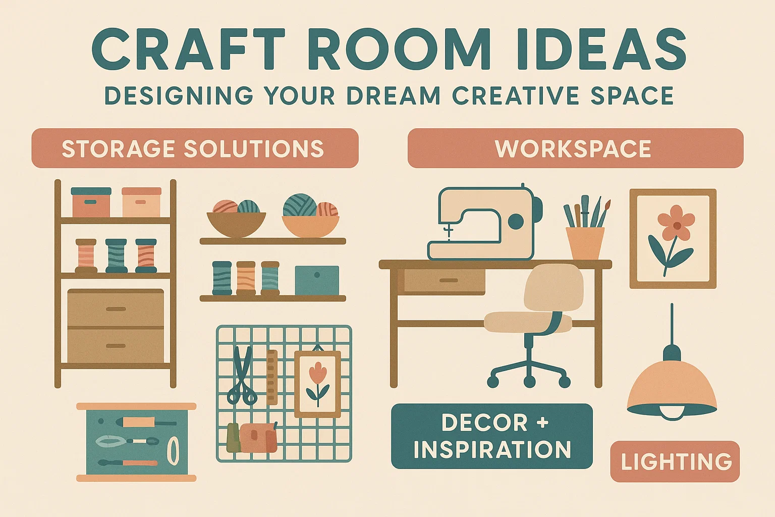 Creative Space Design infographic