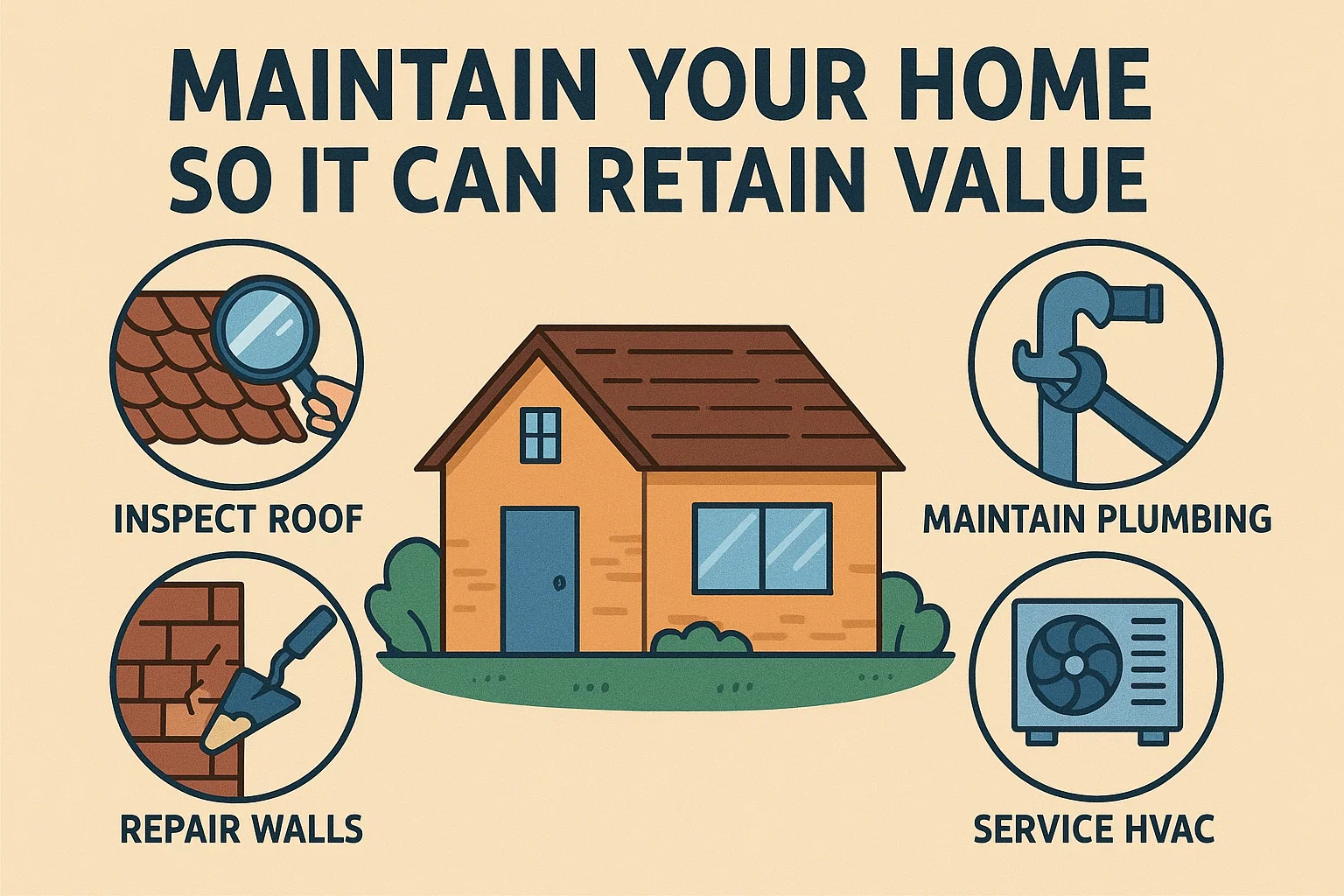 Home Maintenance Guide infographic