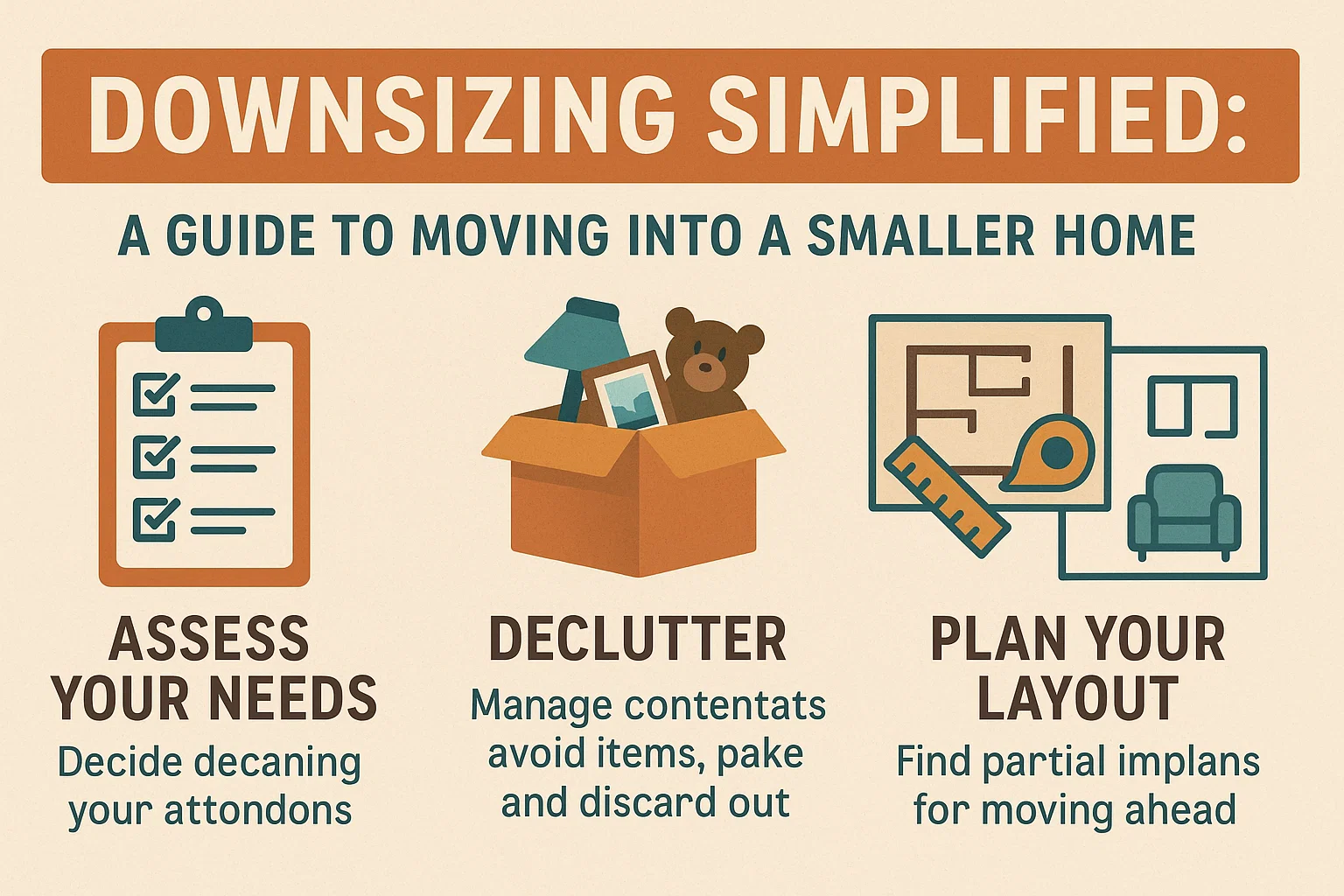 Downsizing Made Easy infographic