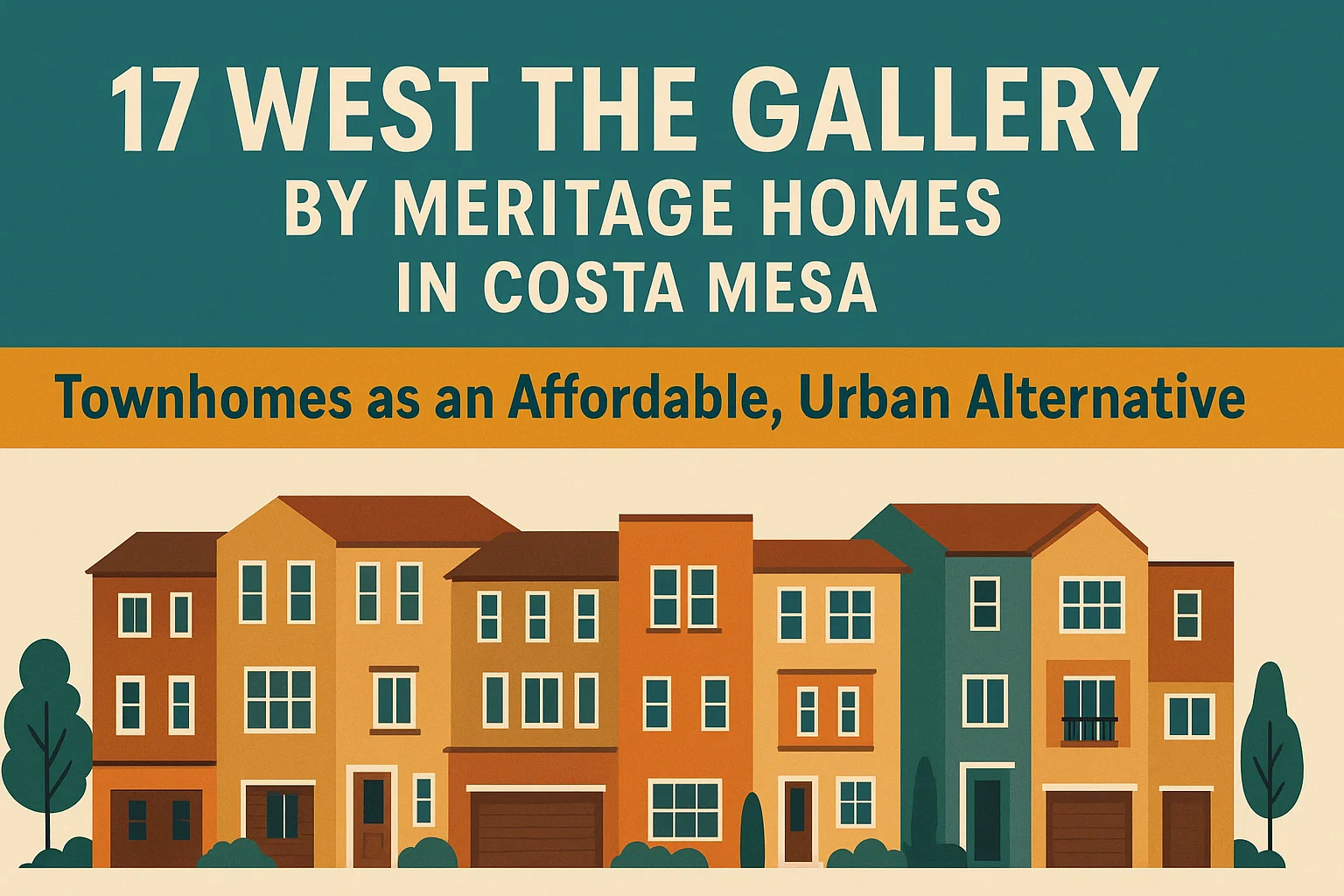 Urban Townhomes Infographic infographic