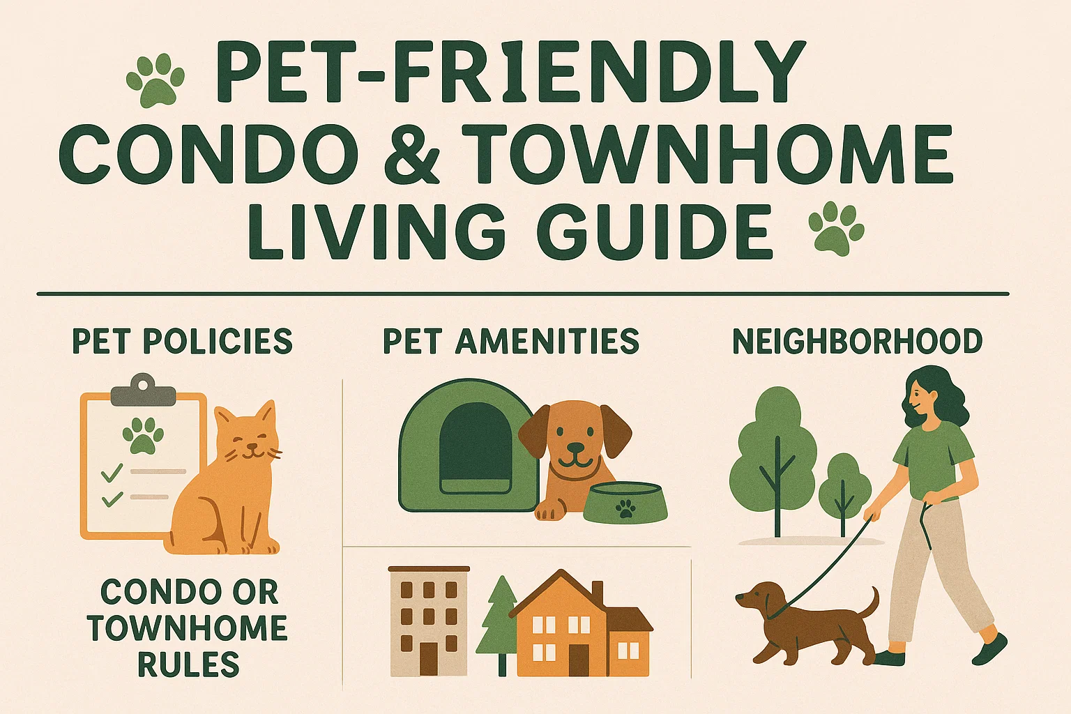 Pet-Friendly Home Guide infographic