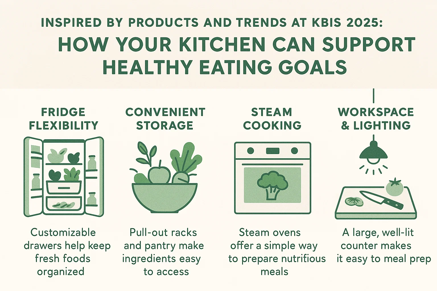 Healthy Kitchen Innovations infographic