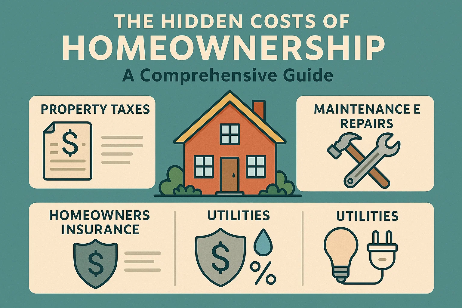 Homeownership Hidden Costs infographic