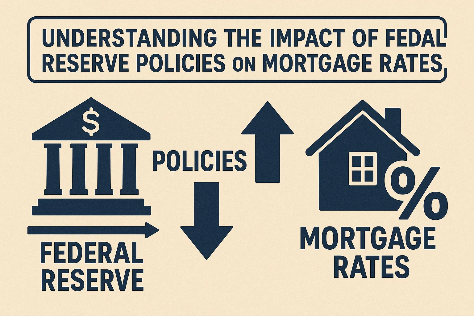 Federal Reserve Mortgage Effects infographic