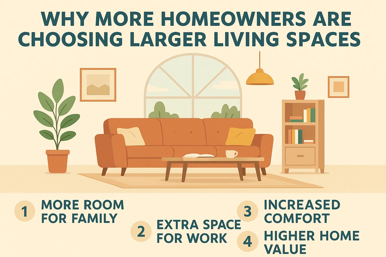 Expanding Living Spaces infographic