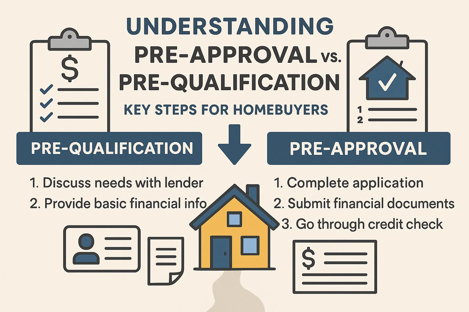 Homebuyer Pre-Approval Guide infographic