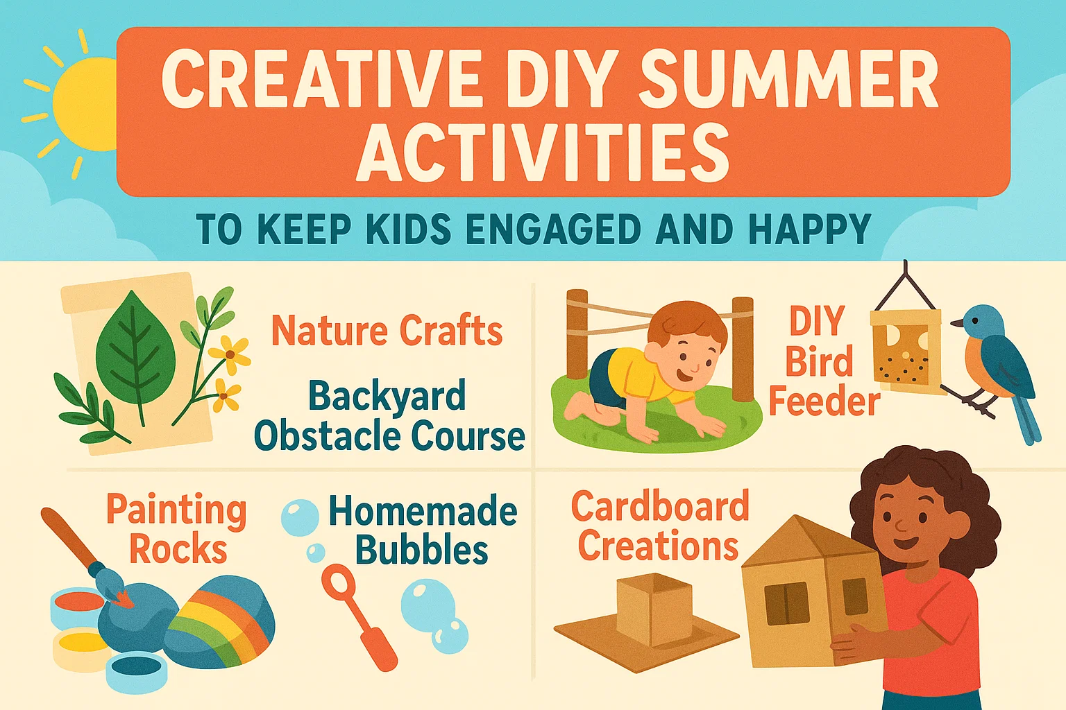 Fun Summer Activities infographic