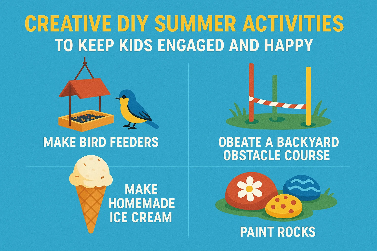 Fun Summer Activities infographic