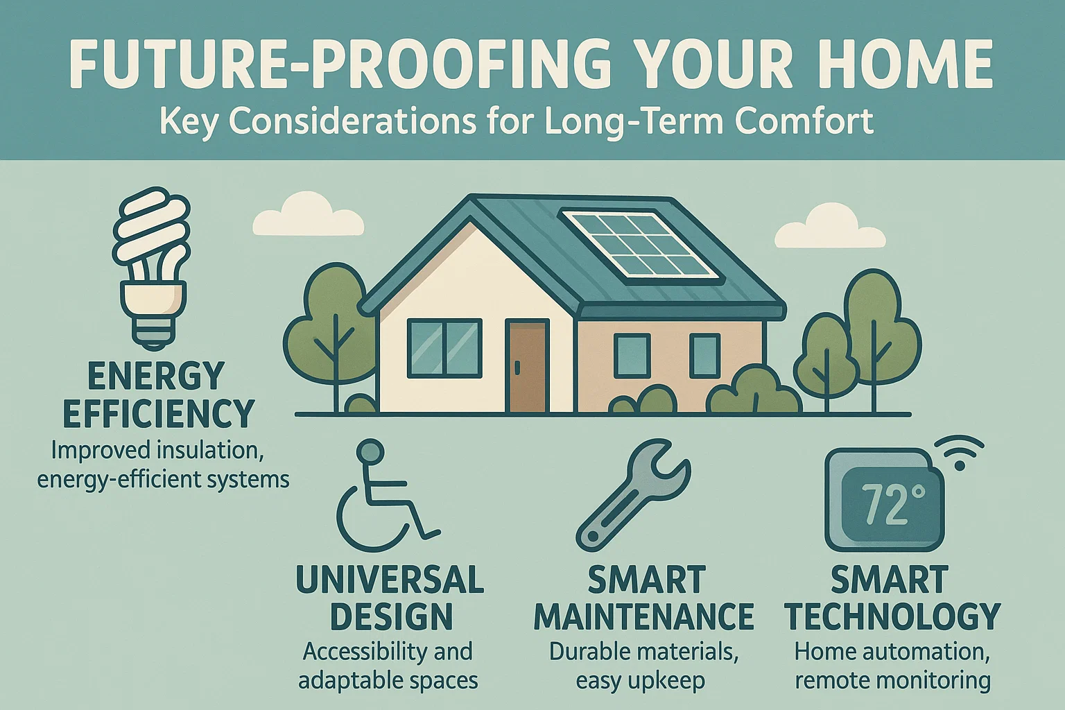 Home Future-Proofing Essentials infographic