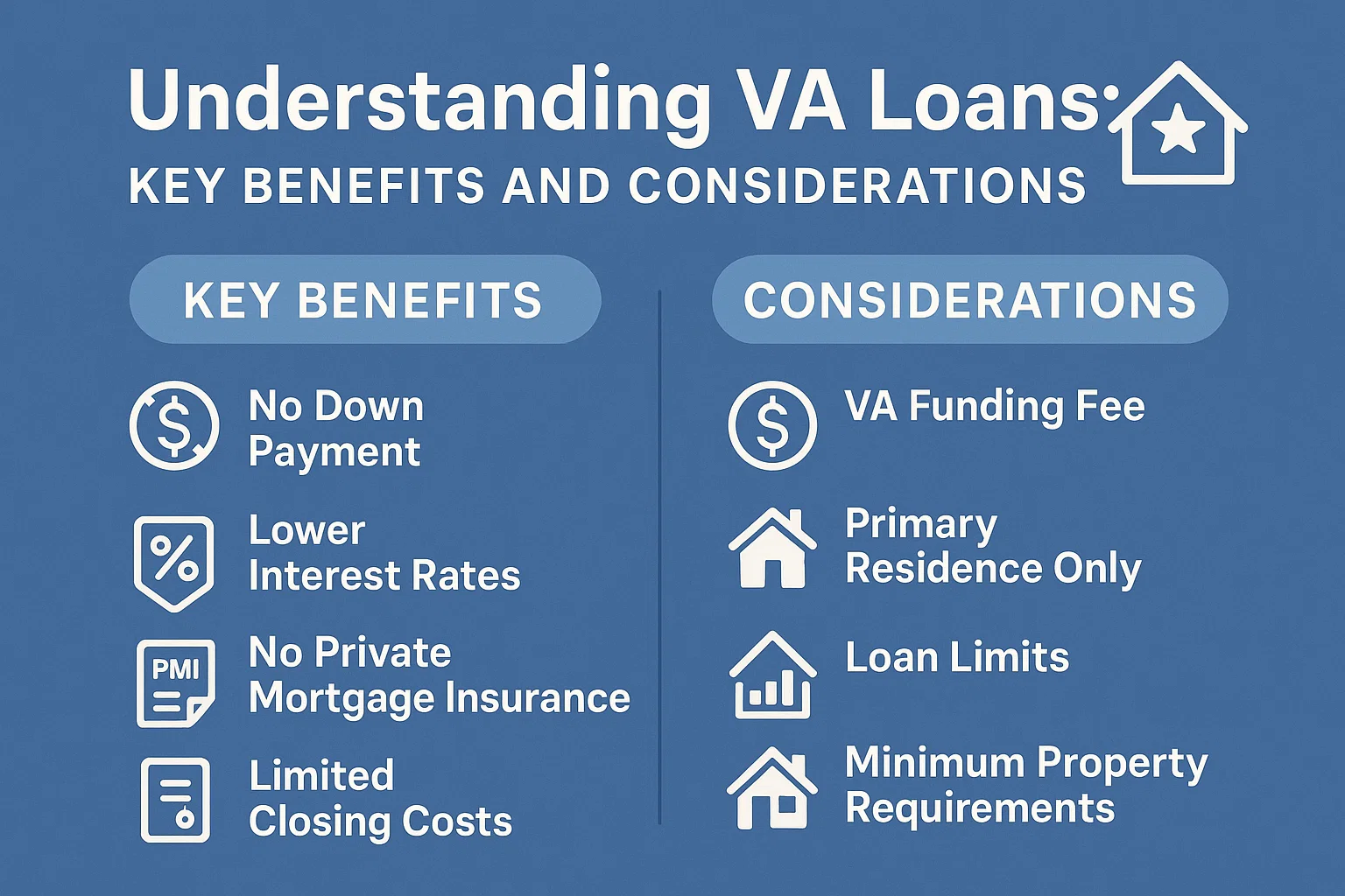 VA Loan Benefits Infographic infographic