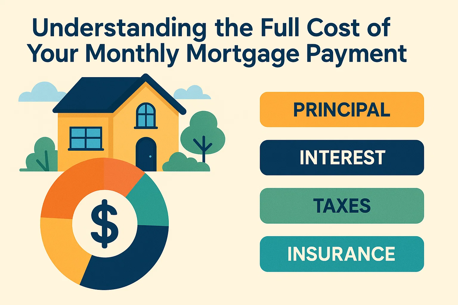 Mortgage Payment Breakdown infographic