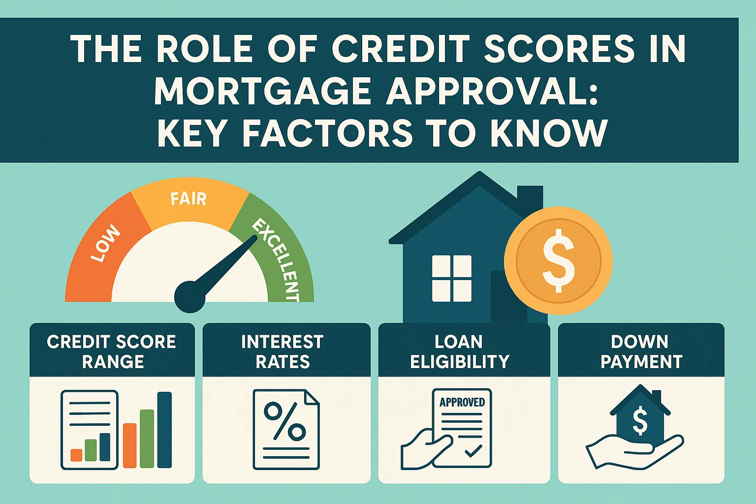 Credit Scores Infographic infographic