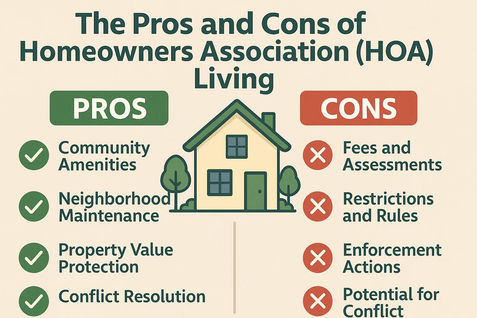 HOA Living Insights infographic