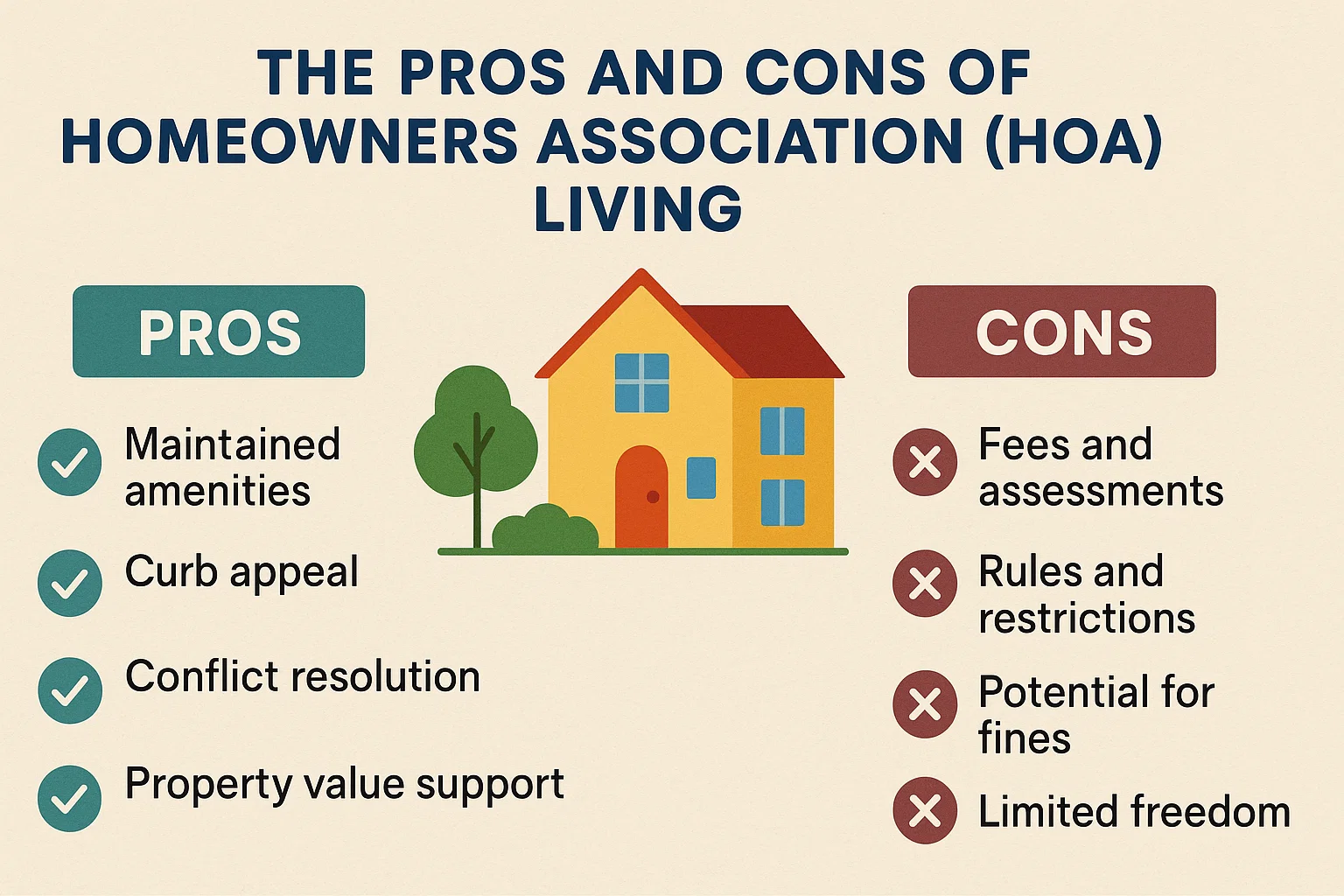 HOA Living Insights infographic
