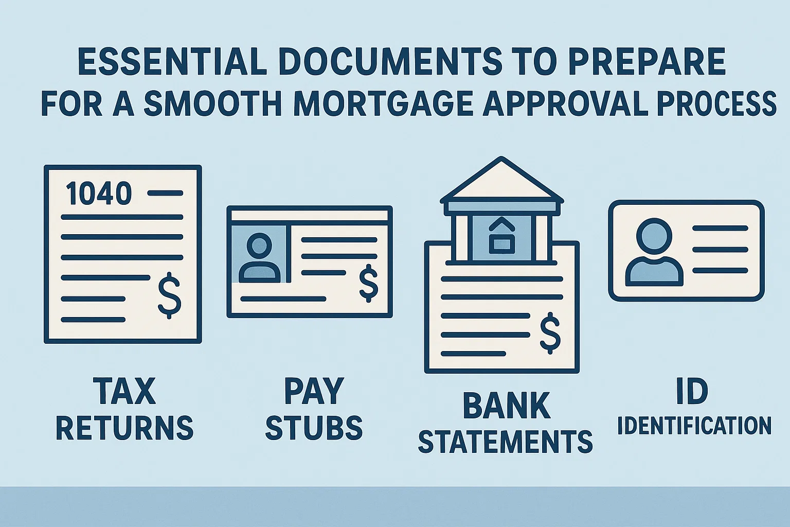 Mortgage Approval Essentials infographic