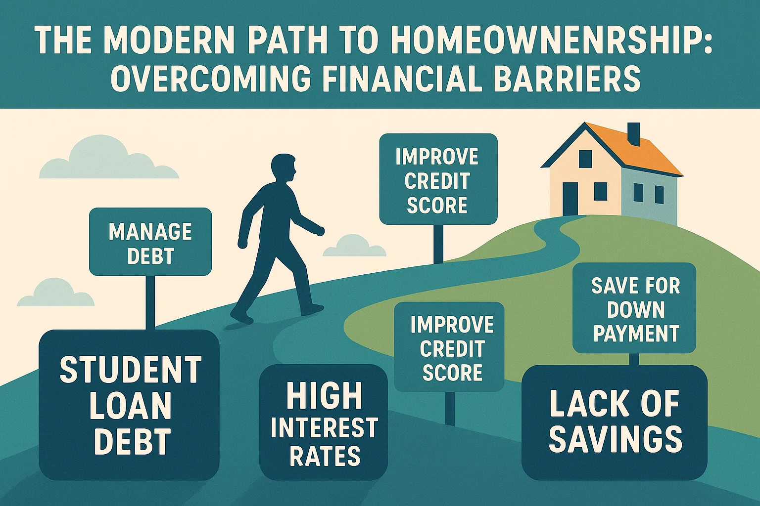 Homeownership Financial Journey infographic