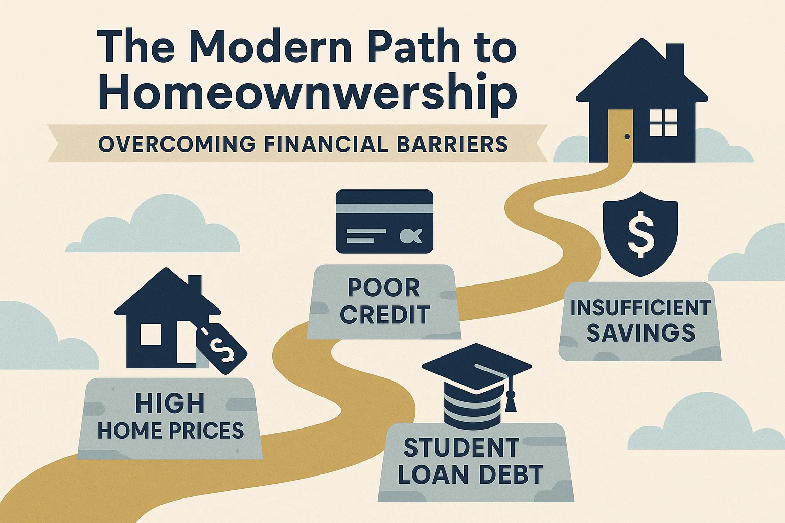 Homeownership Financial Journey infographic
