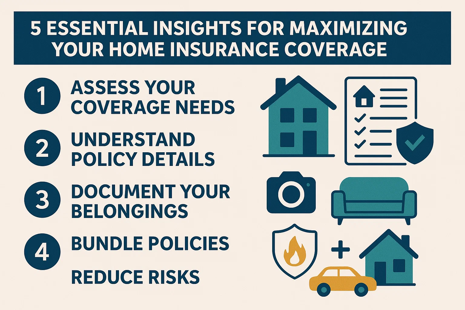 Home Insurance Insights infographic