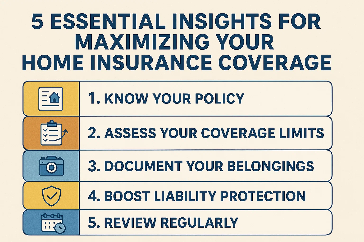 Home Insurance Insights infographic