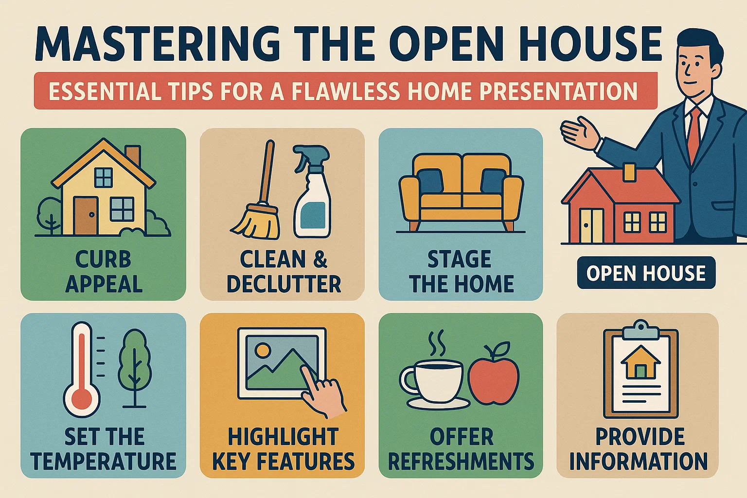 Open House Mastery infographic