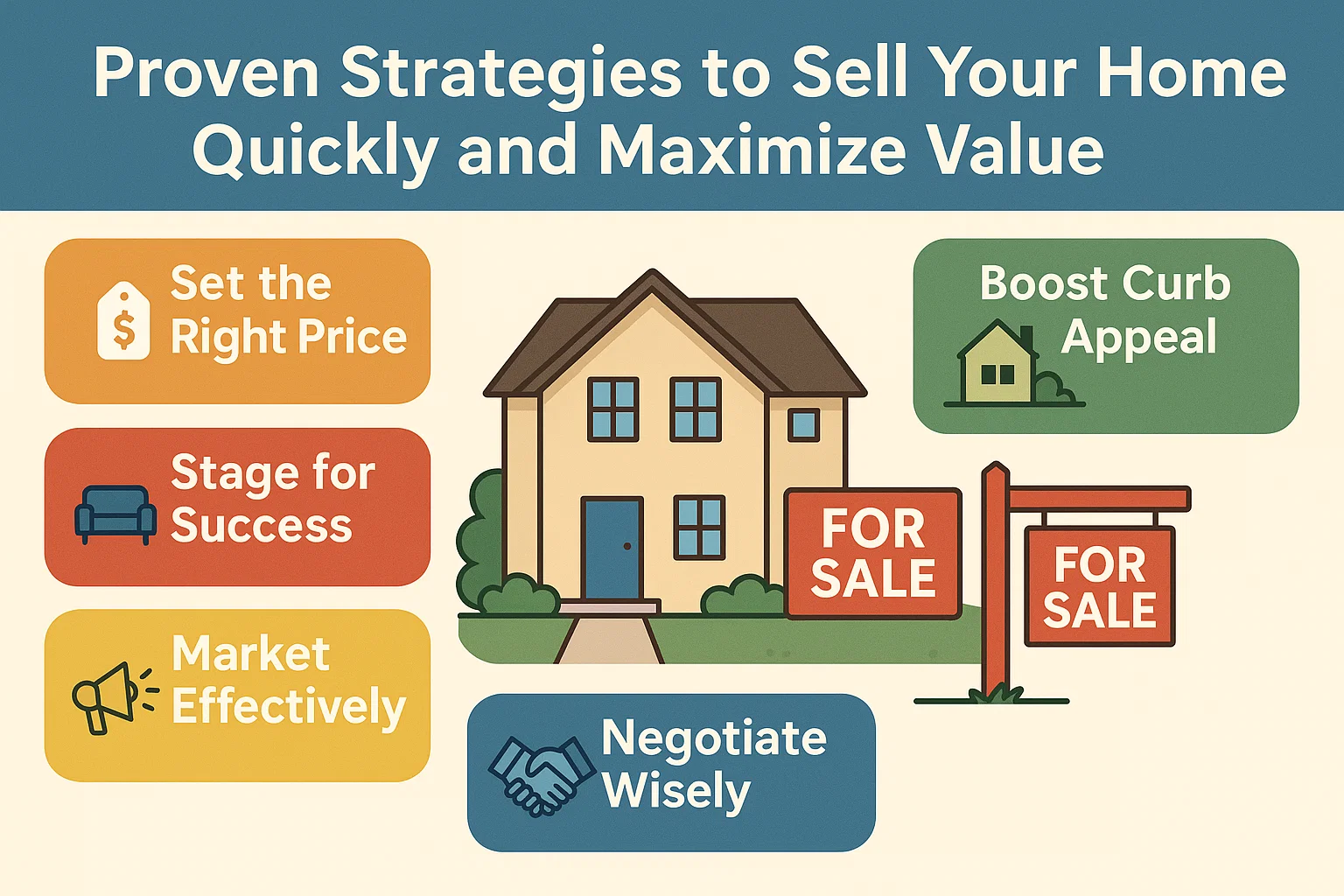 Home Selling Strategies infographic