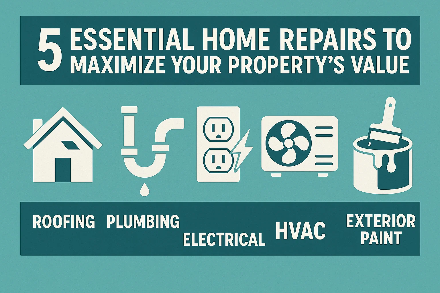 Maximize Property Value infographic