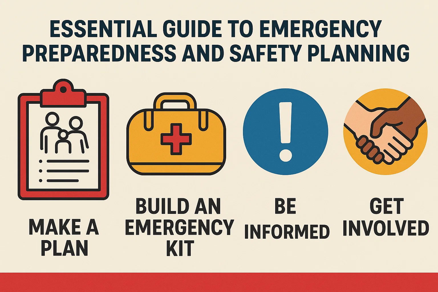 Emergency Preparedness Guide infographic