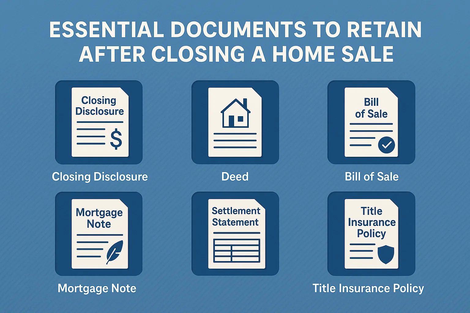 Home Sale Documents infographic