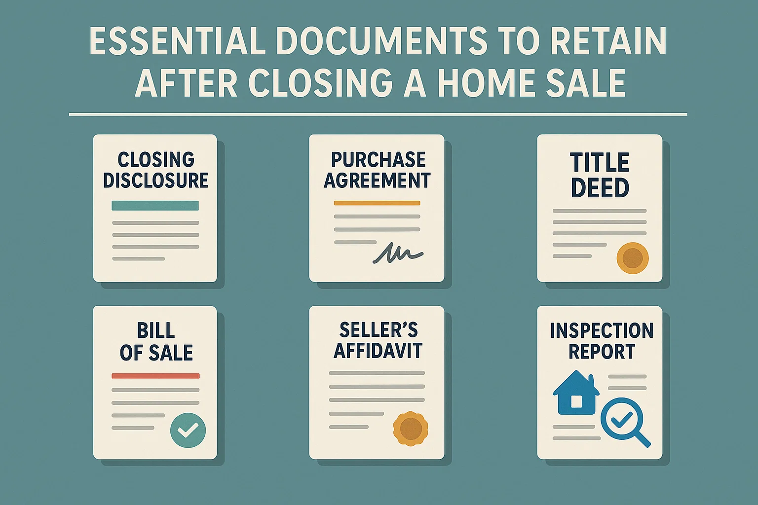 Home Sale Documents infographic