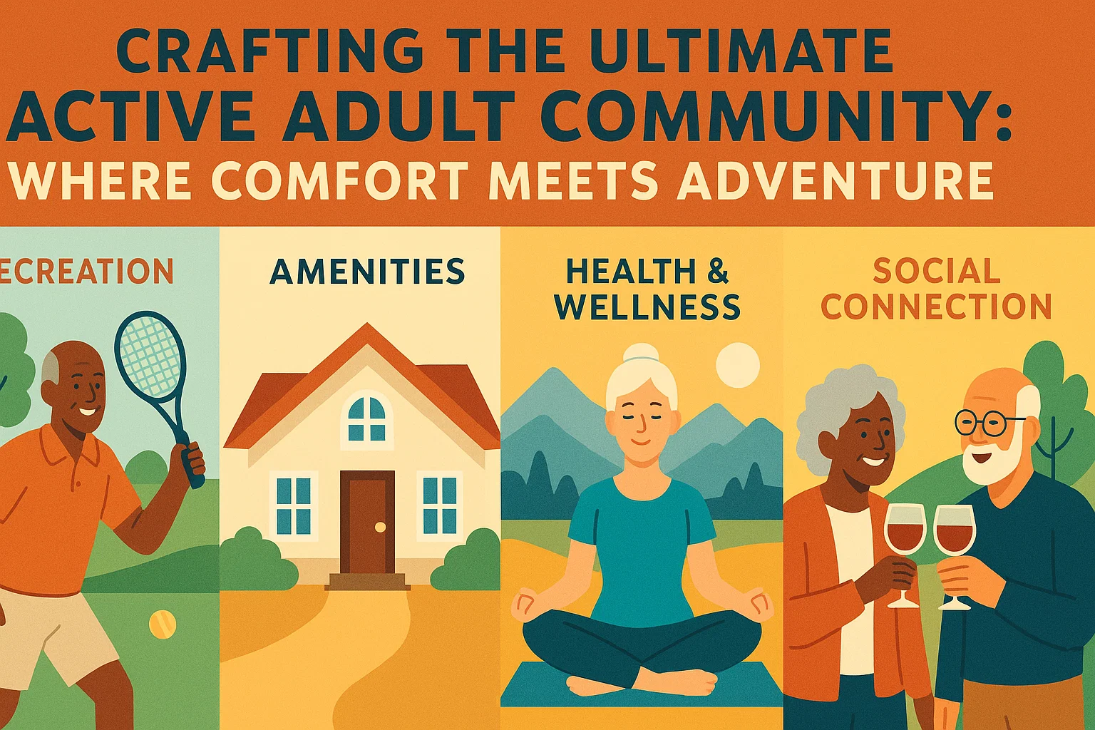 Active Community Infographic infographic