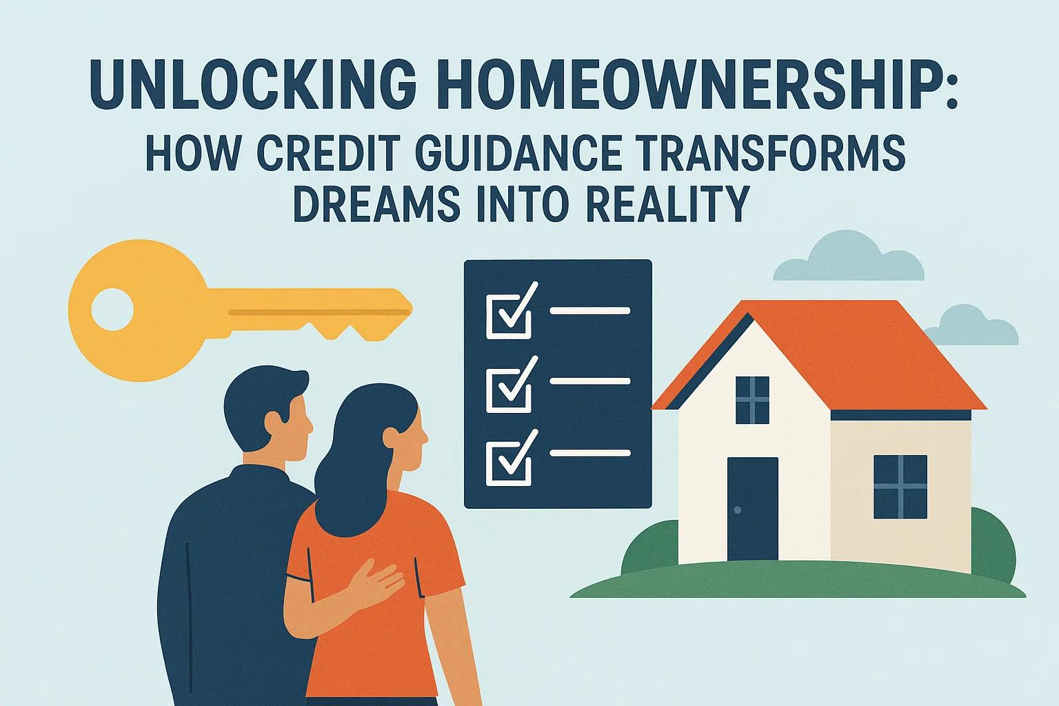 Credit Guidance for Homeownership infographic