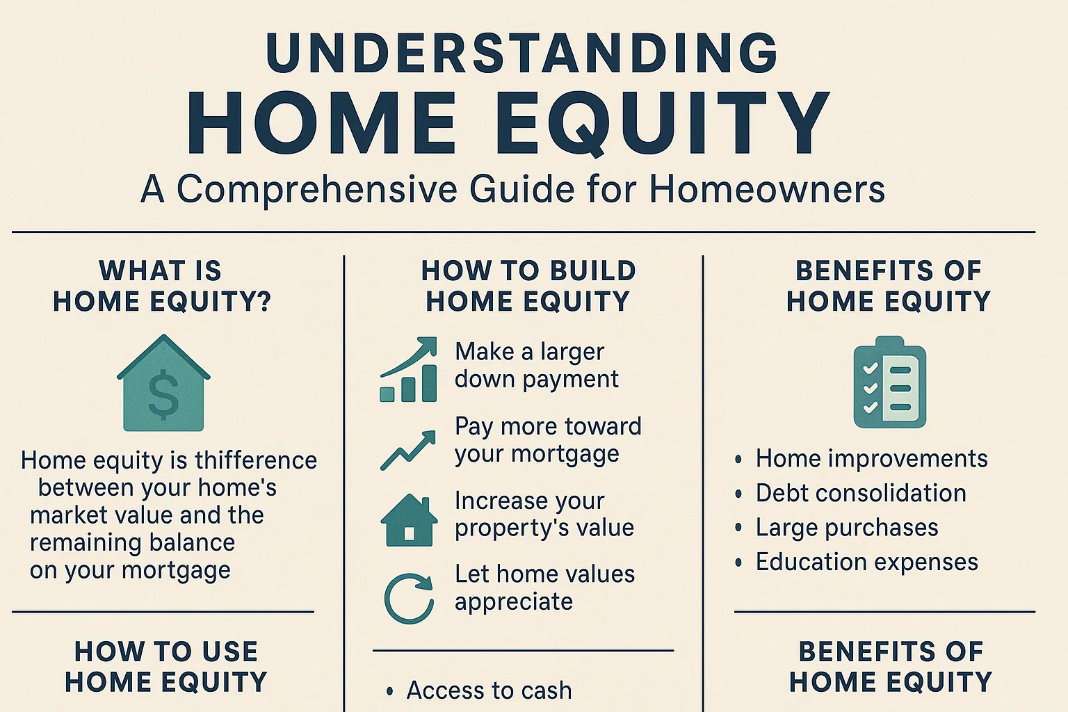 Home Equity Guide infographic