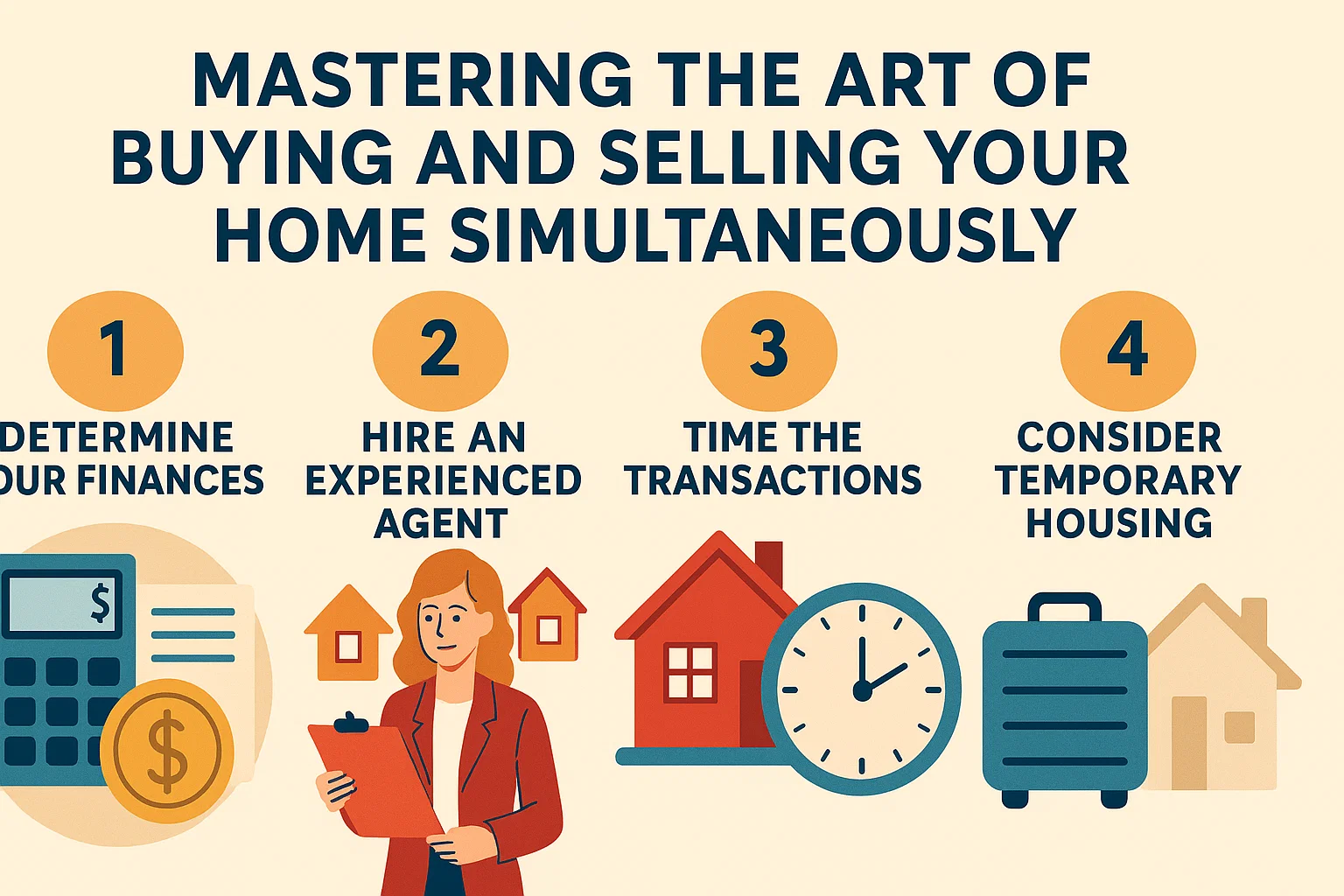 Home Buying and Selling Guide infographic