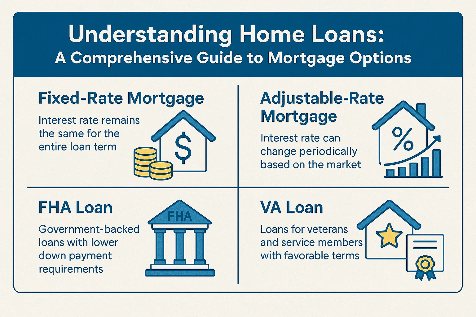Mortgage Options Guide infographic