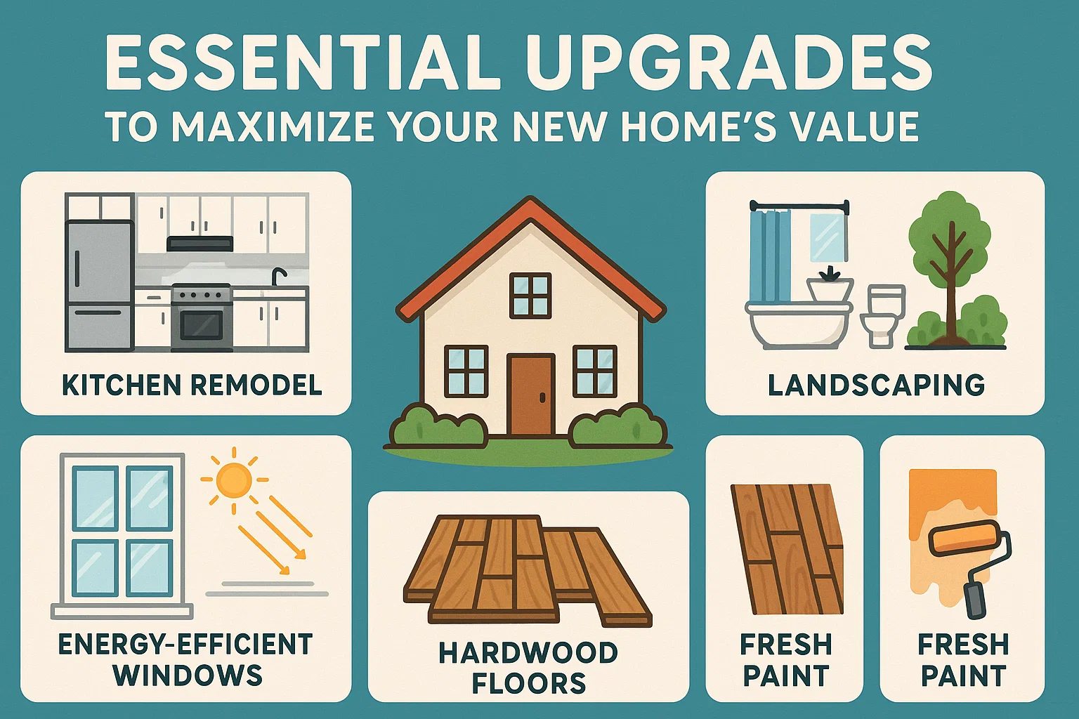 Home Value Upgrades infographic
