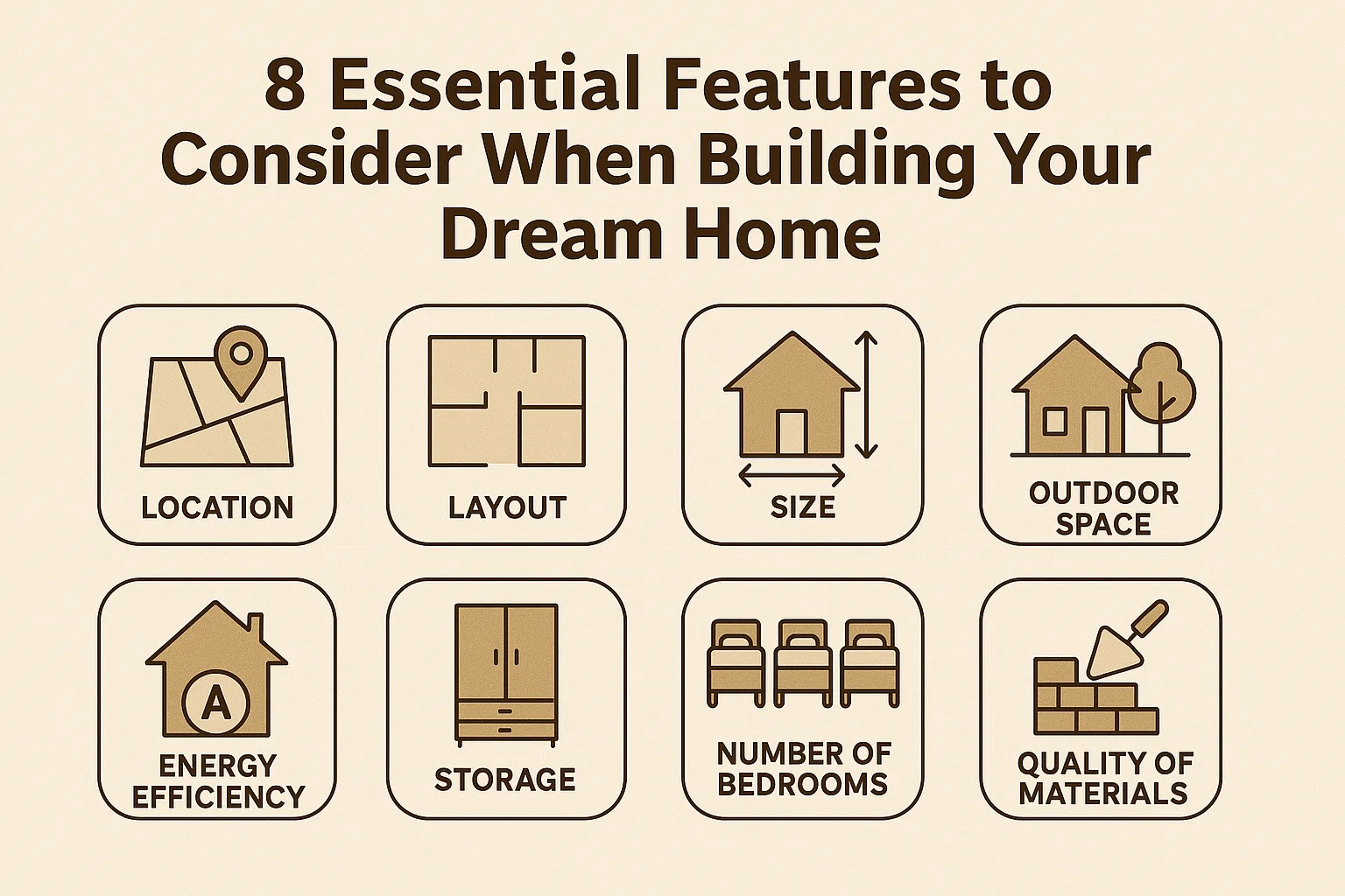 Dream Home Essentials infographic