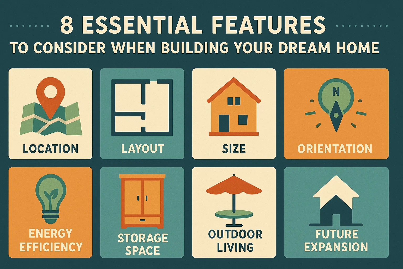 Dream Home Essentials infographic