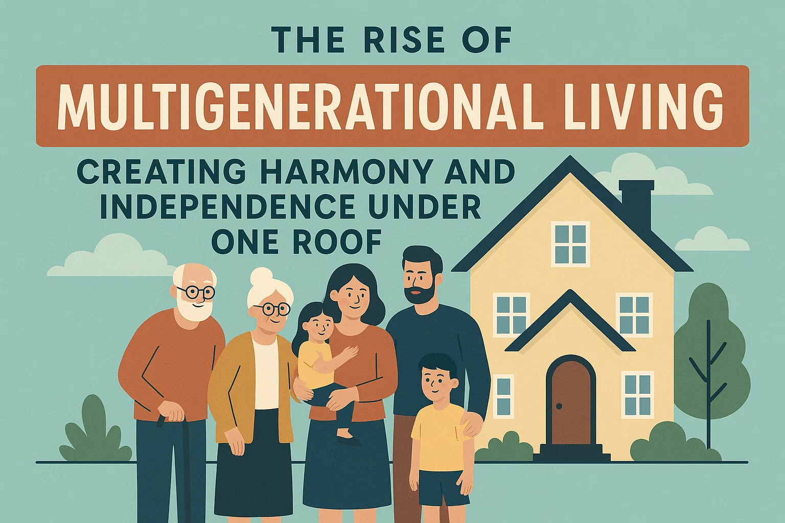 Multigenerational Living Infographic infographic