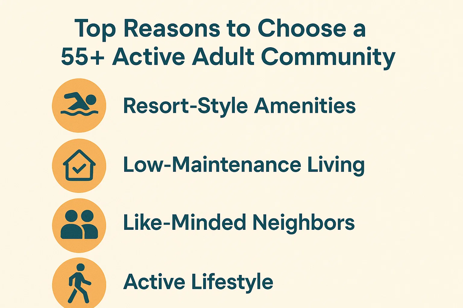 55+ Community Guide infographic