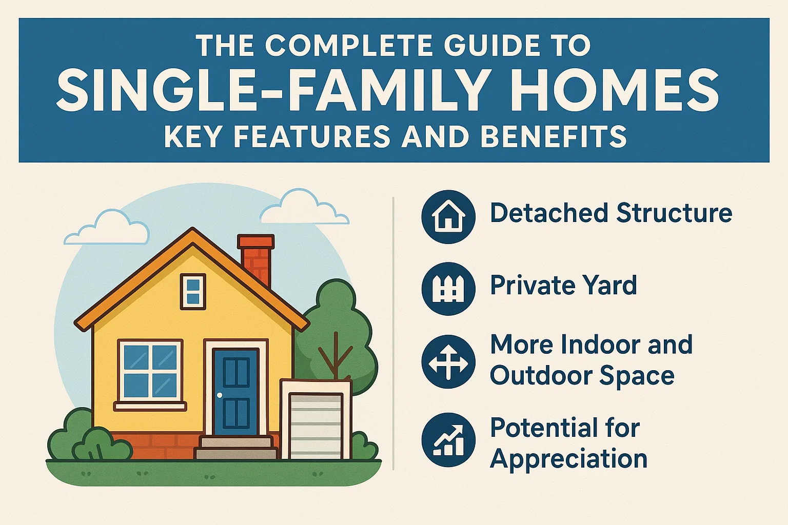 Single-Family Homes Guide infographic
