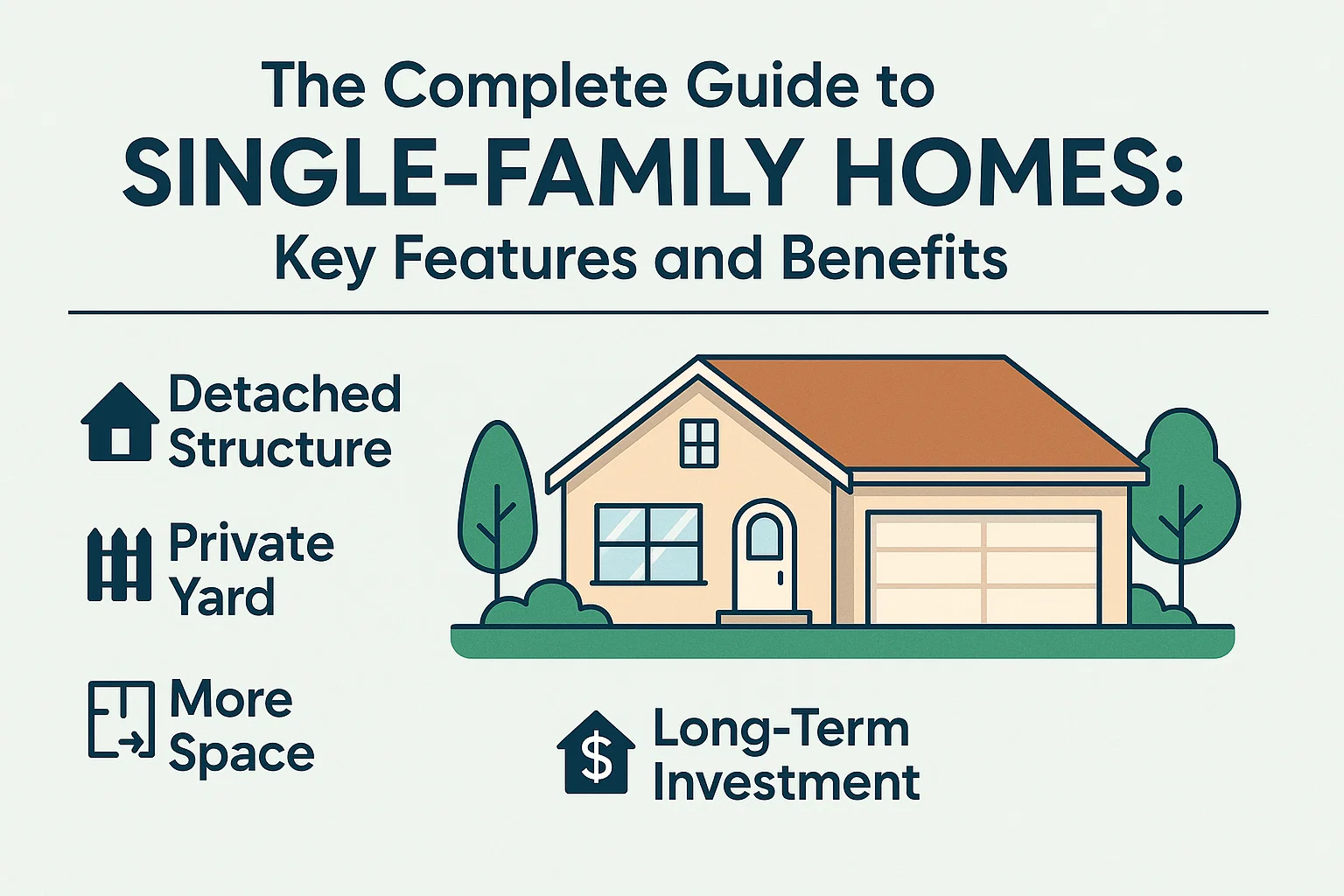 Single-Family Homes Guide infographic